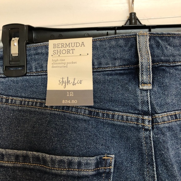 NWT~Style & Co~Women’s Bermuda Shorts💕 - Picture 7 of 8